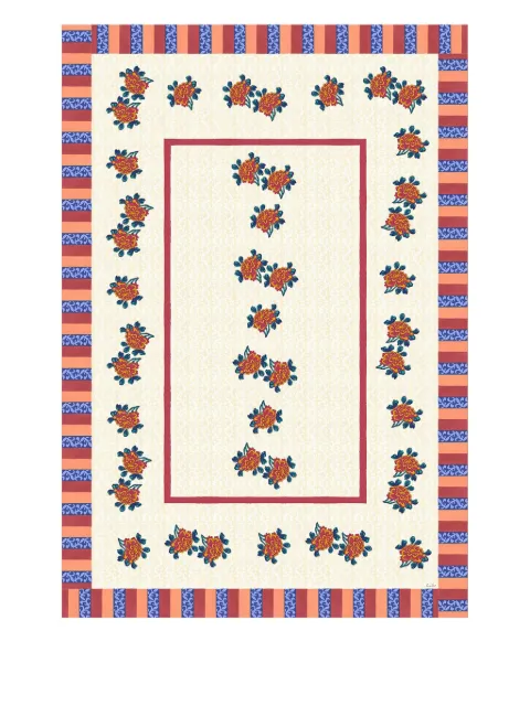 Lisa Corti floral-print tablecloth