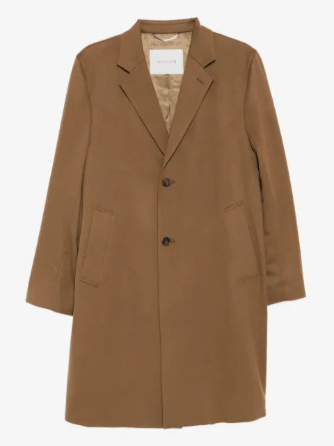Mackintosh wool button-up coat