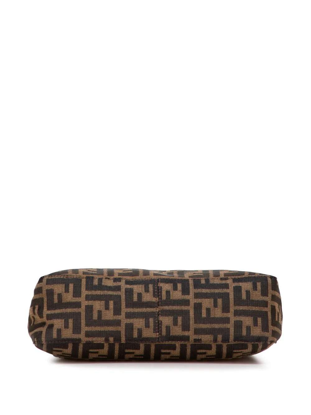 Pre-owned Fendi 20th Century Zucca Canvas Shoulder Bag