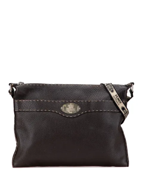 Fendi Pre-Owned 2000-2010 Leather Selleria crossbody bag