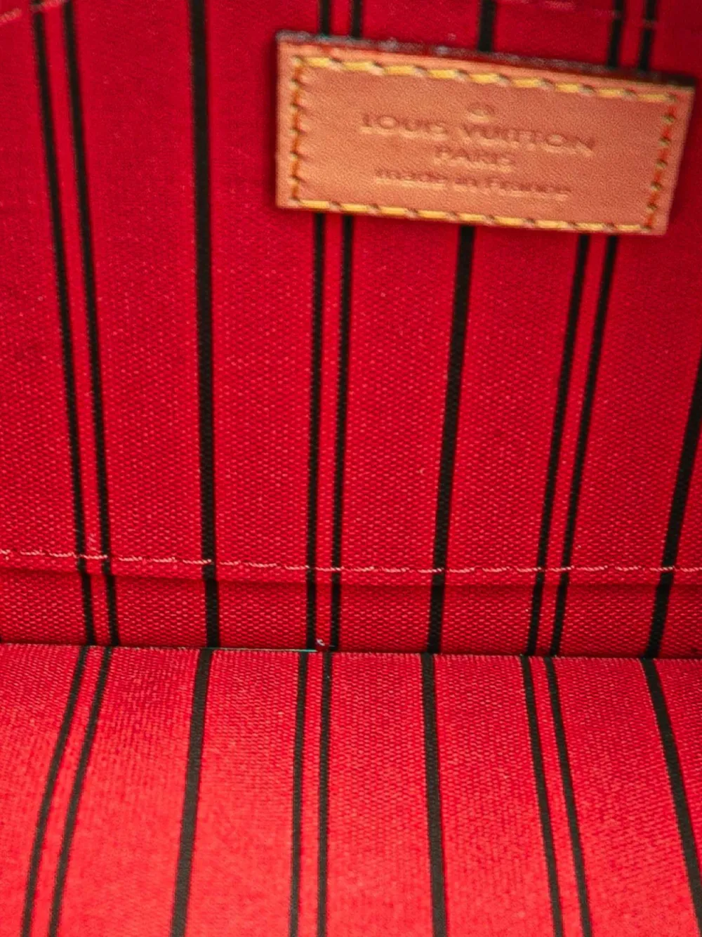 Pre-owned Louis Vuitton 1990-2025 Monogram Neverfull Pouch In Brown