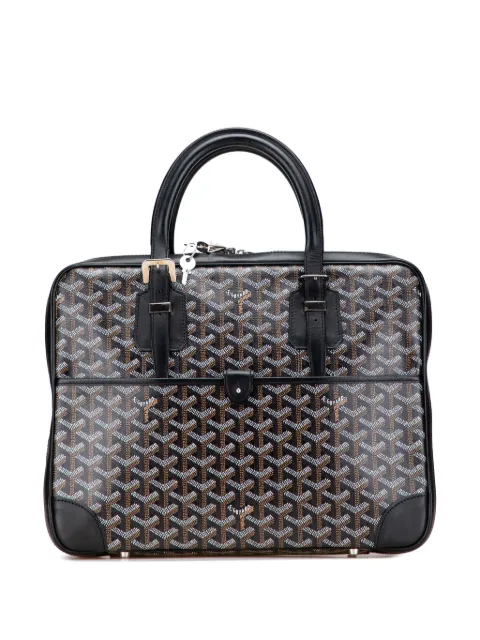 Goyard Pre-Owned 2009 Goyardine Ambassade PM business bag