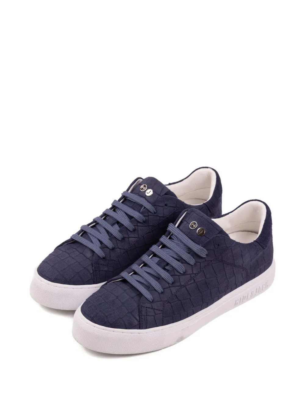 Hide & Jack Essence Lace-up Sneakers In Blue