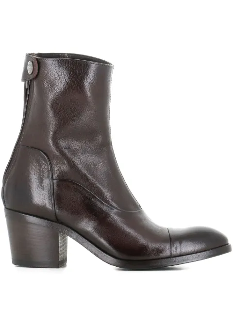 Alberto Fasciani 65mm cap-toe heeled boots