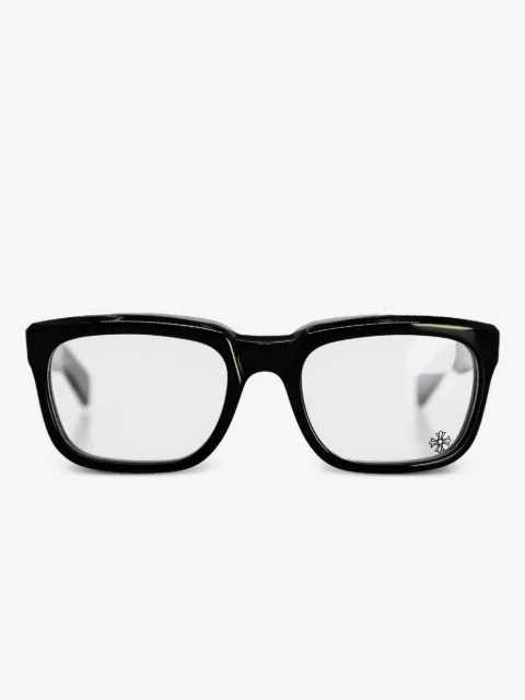 Chrome Hearts rectangle-frame glasses