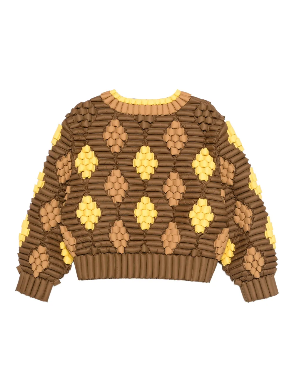 RAXXY diamond-pattern sweatshirt | Sweaters | Image 2