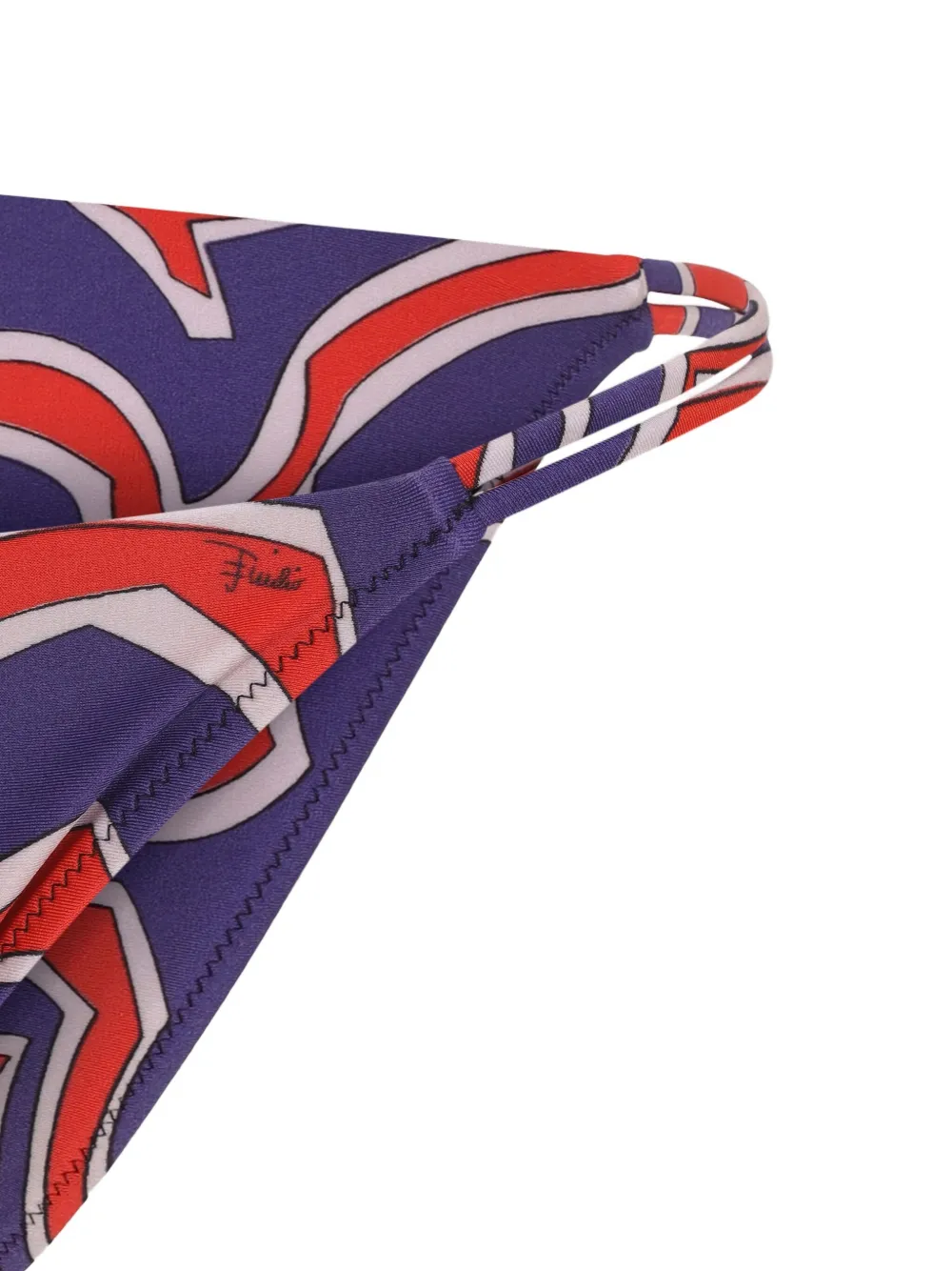 PUCCI Bikinislip met geometrische print Paars