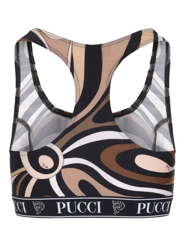 PUCCI logo-band Top | Black | FARFETCH ZA