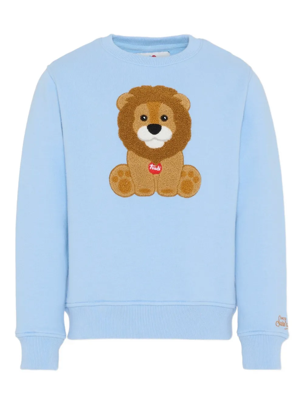 MC2 Saint Barth Kids x Trudi embellished crewneck sweatshirt | Blue | Image 1