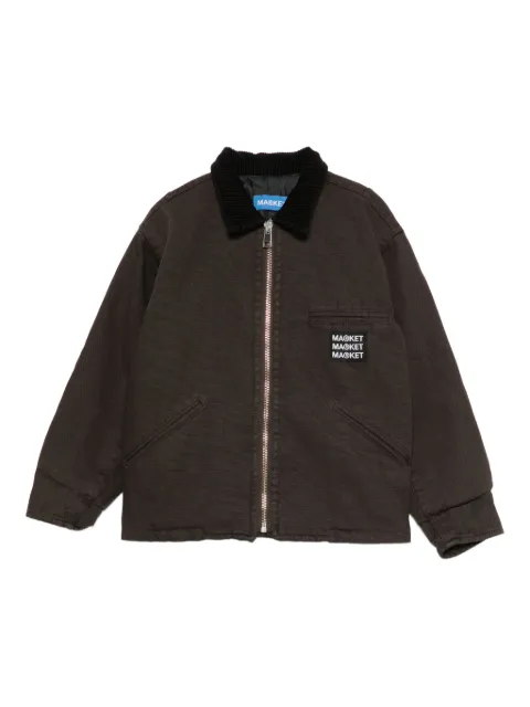 MARKET corduroy-collar jacket