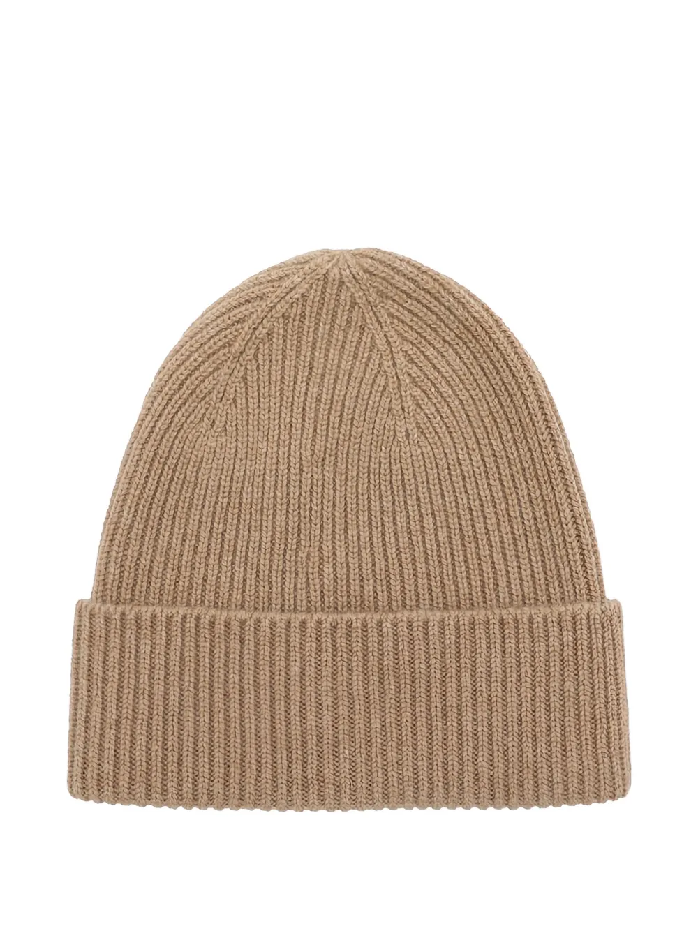 Gucci Geribbelde muts met logo - Beige