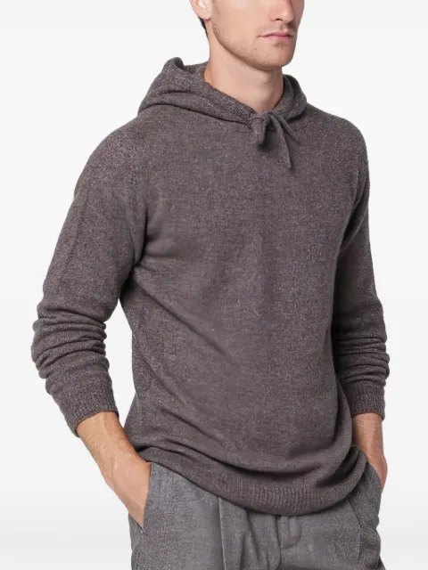 Roberto Collina knitted-construction hoodie