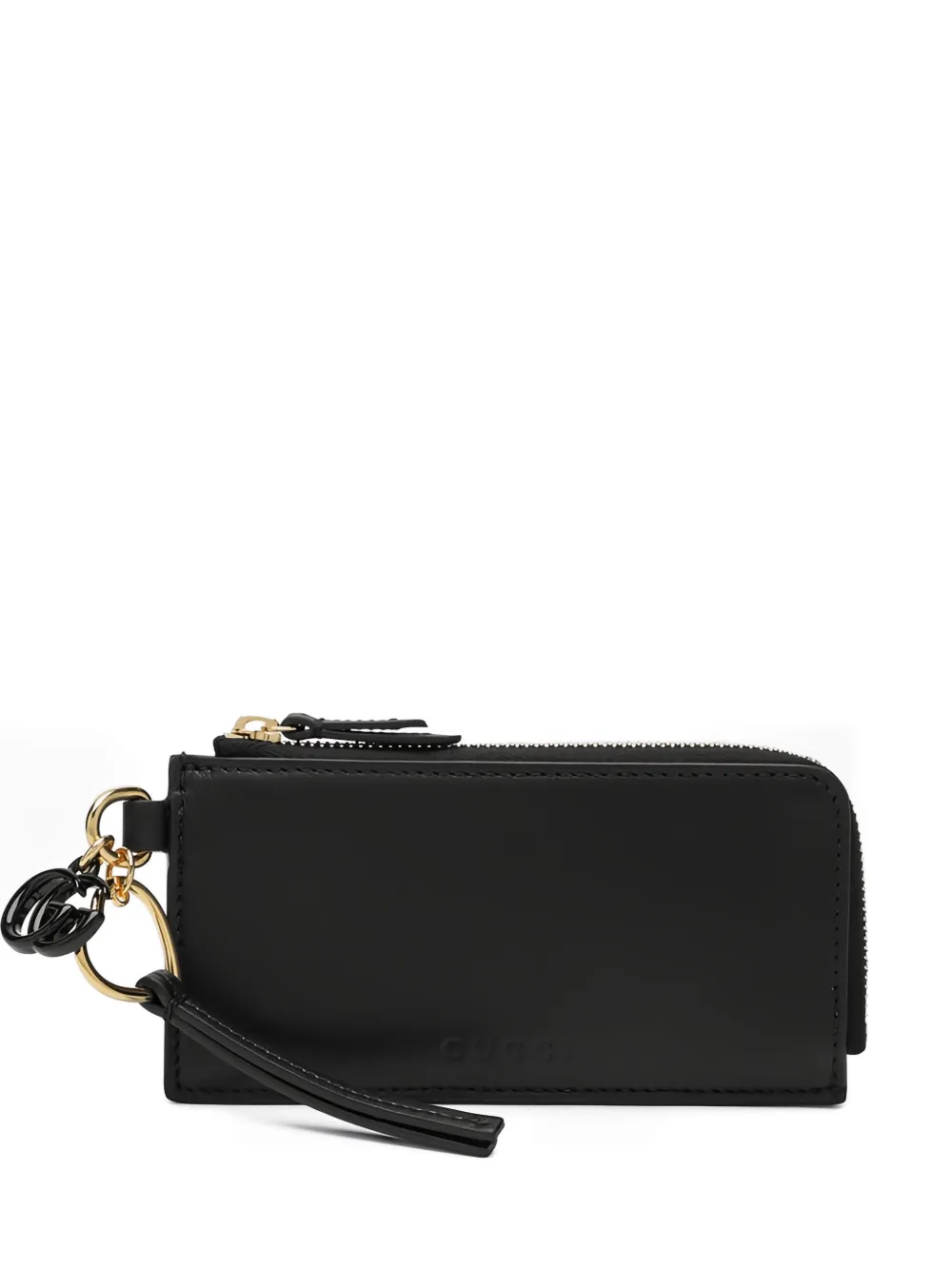 Gucci Sweetbread zip card holder - Schwarz