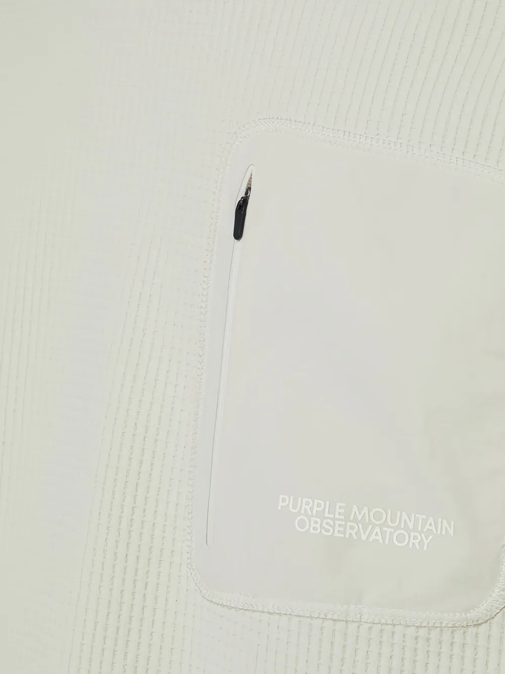 PURPLE MOUNTAIN OBSERVATOR Hoodie met ritszak Beige
