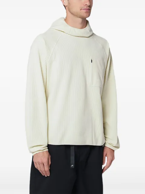 PURPLE MOUNTAIN OBSERVATOR zip-pocket hoodie