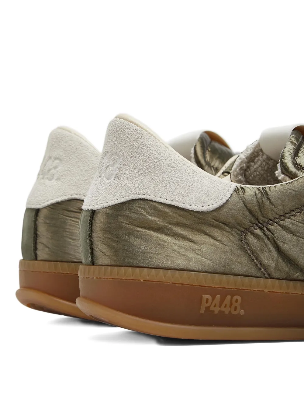 P448 Monza sneakers met vlakken Groen