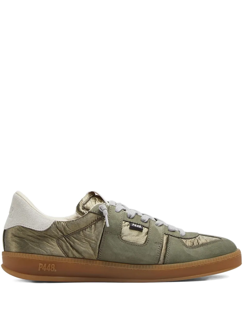 P448 Monza panelled sneakers | Green | Image 1