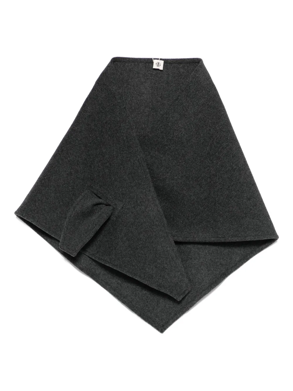 The Garment triangle-shape scarf - Grijs