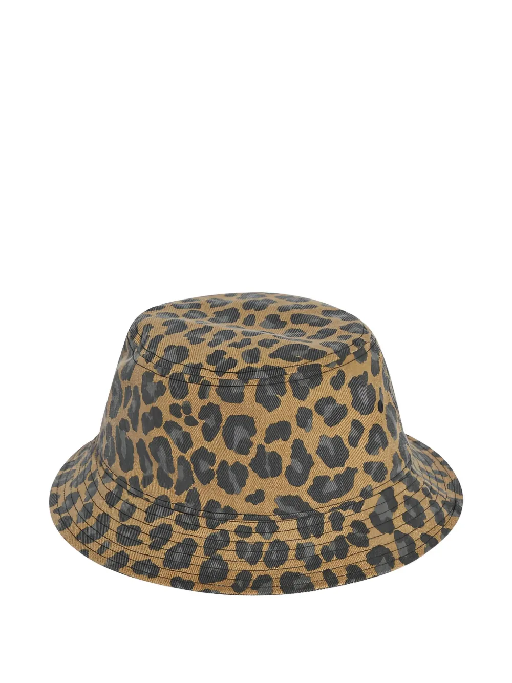 Adidas Vissershoed met luipaardprint en logo - Bruin