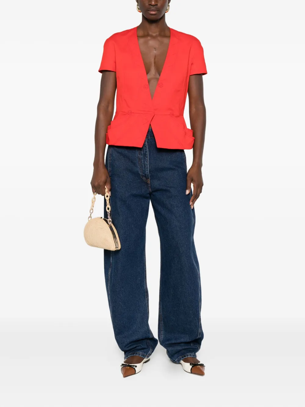 Christian Dior Pre-Owned 2000s short sleeve jacket | Image 2