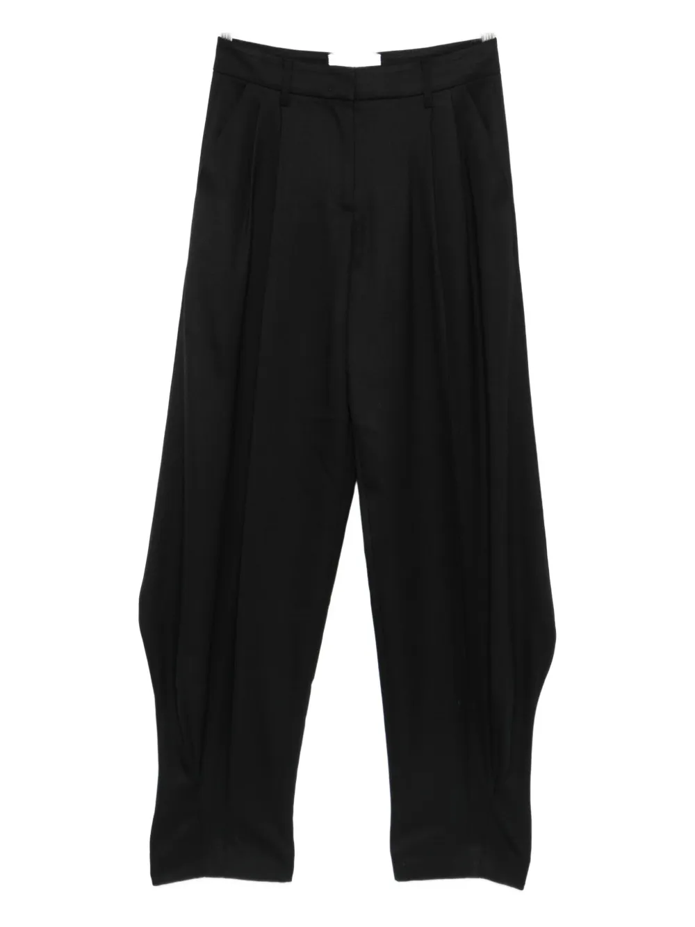 Genny Pleated Trousers In Black