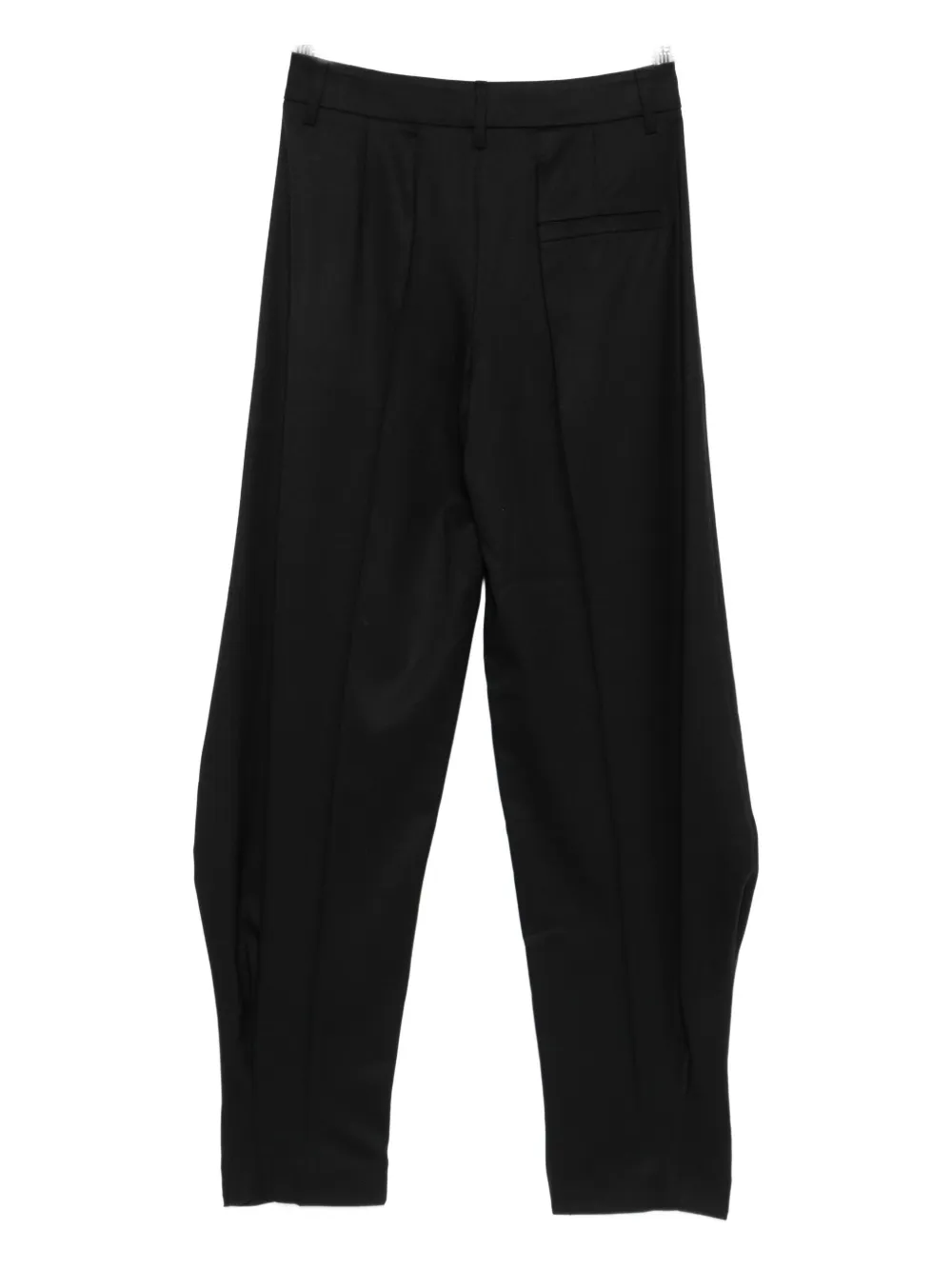 Genny pleated trousers - Zwart