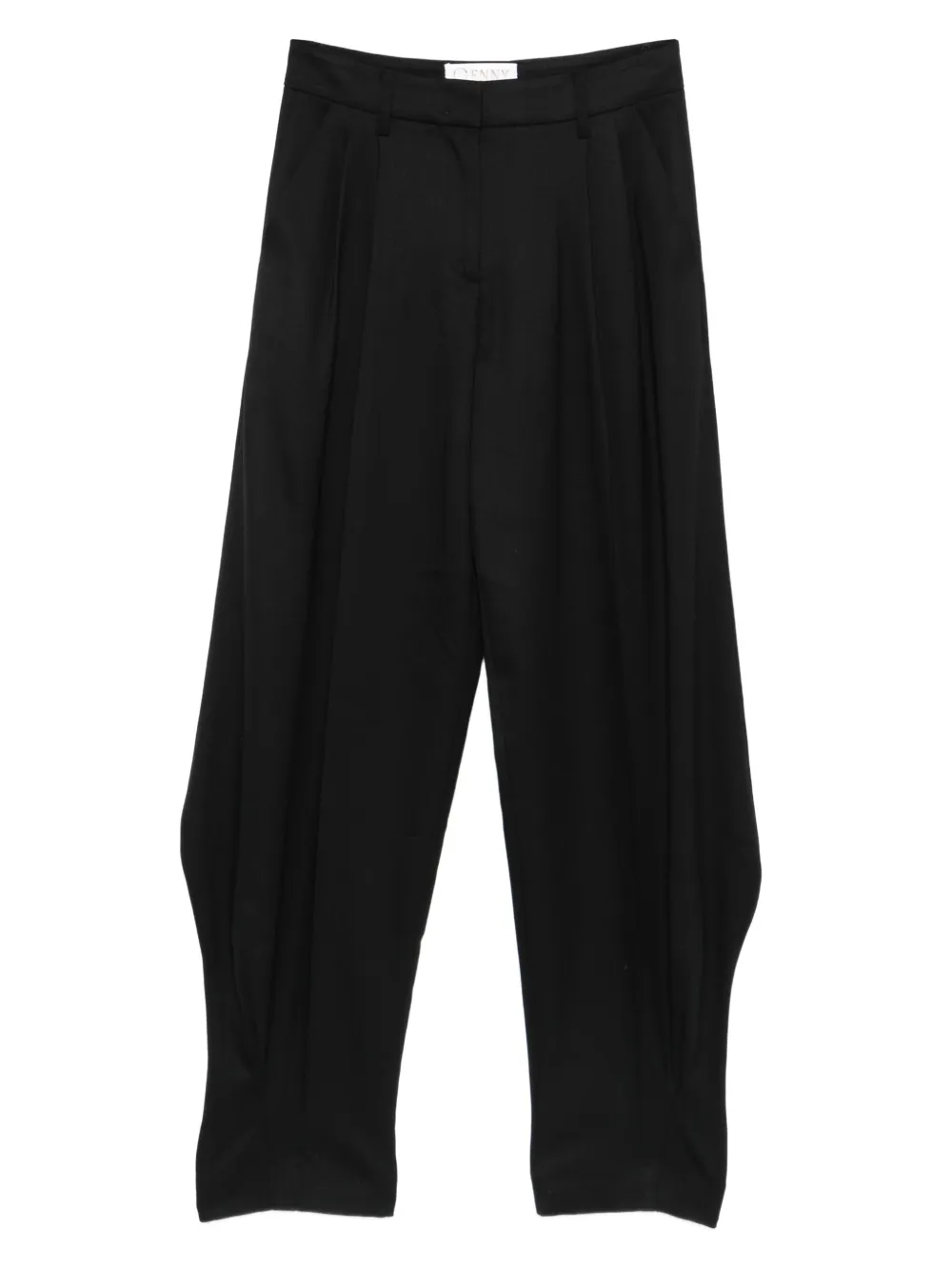 Genny pleated trousers - Nero