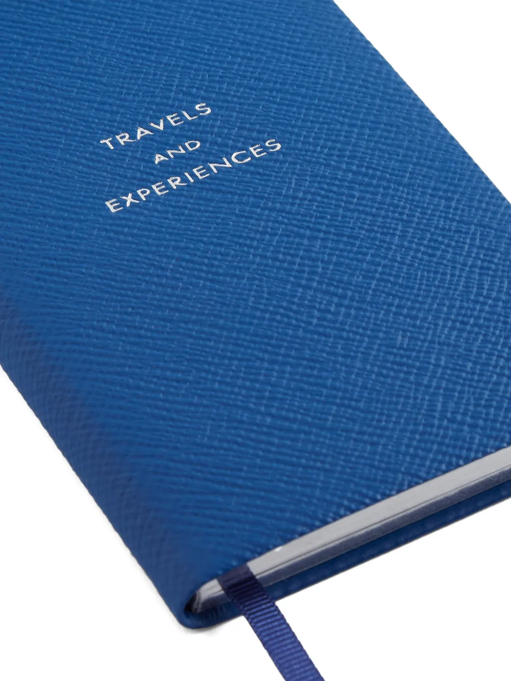  Smythson Carnet De Voyage - Bleu 