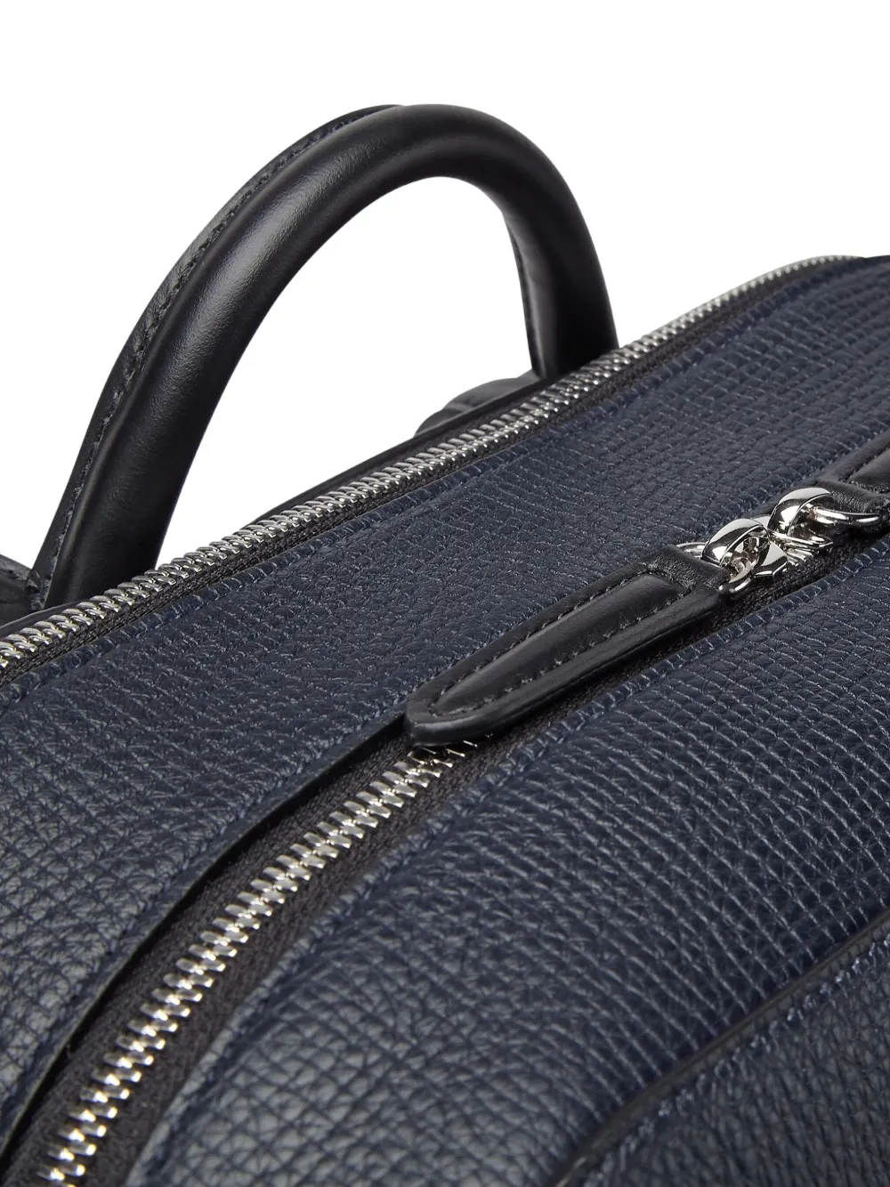 Smythson Zipped Backpack In Blue
