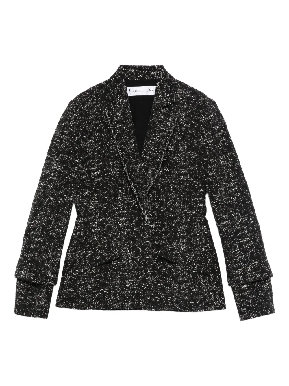 Pre-owned Dior 2010s Single-breasted Blazer In Black