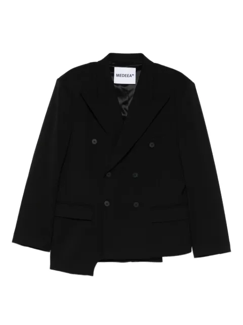 MEDEEA blazer asymétrique à boutonnière croisée