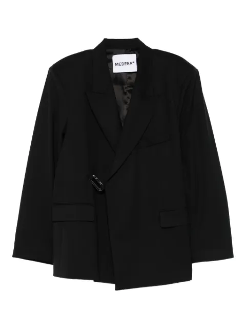 MEDEEA blazer con detalle de mosquetón