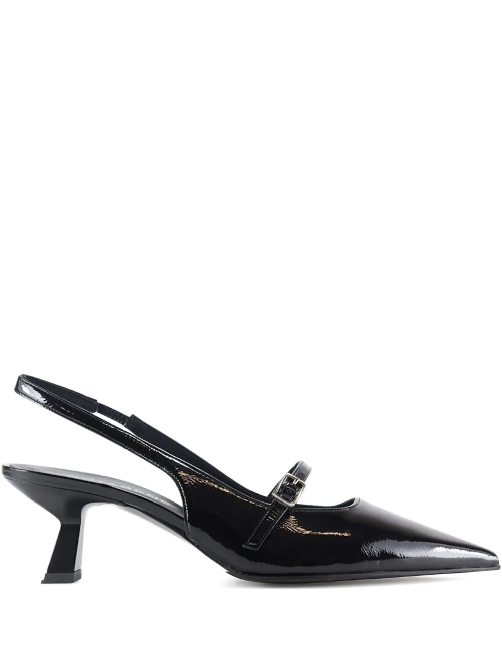 Notabene 50mm Eline Buckle-strap Pumps In Black