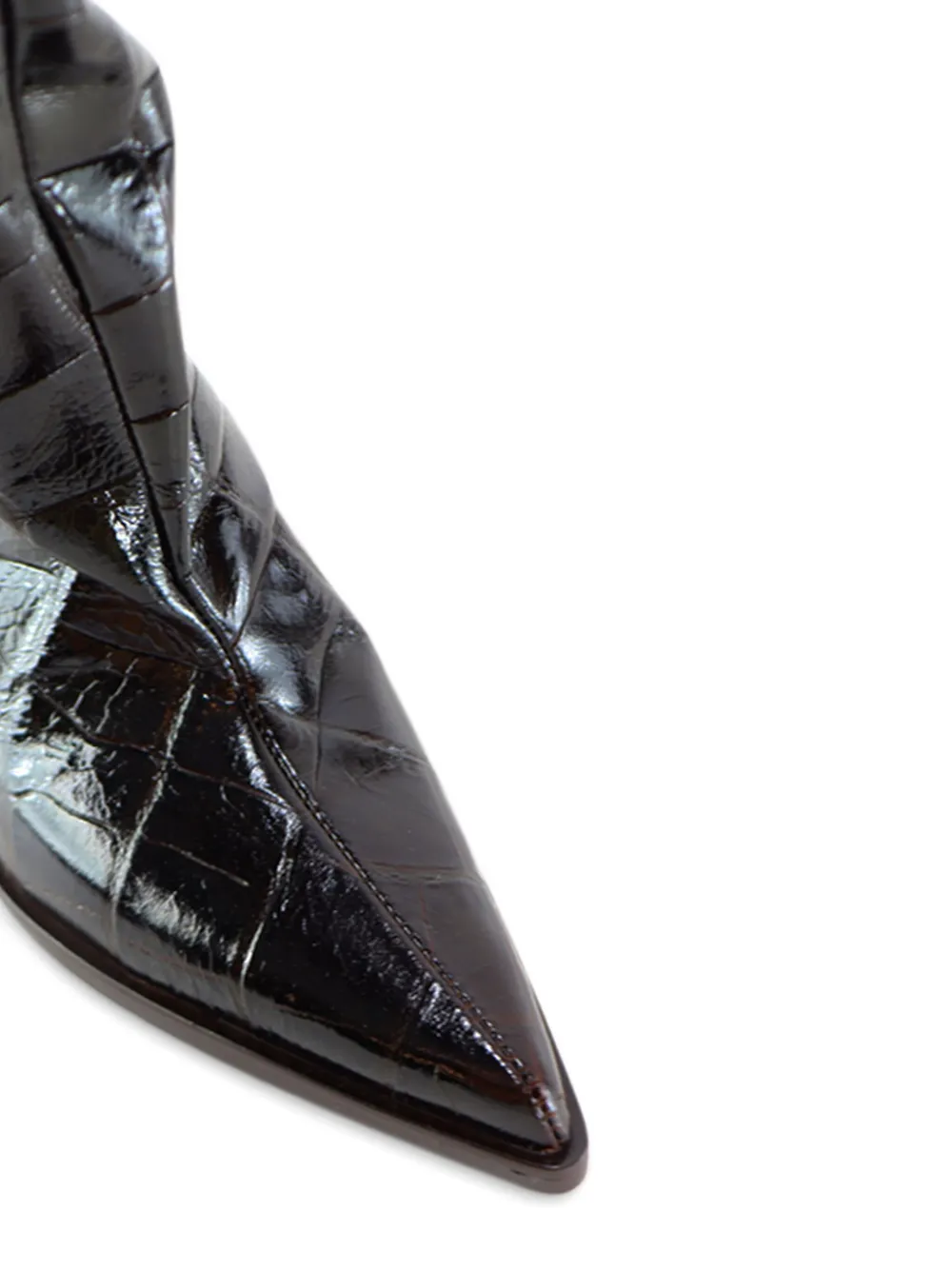 Notabene 60mm Yolanda Crocodile-effect Boots In Multi