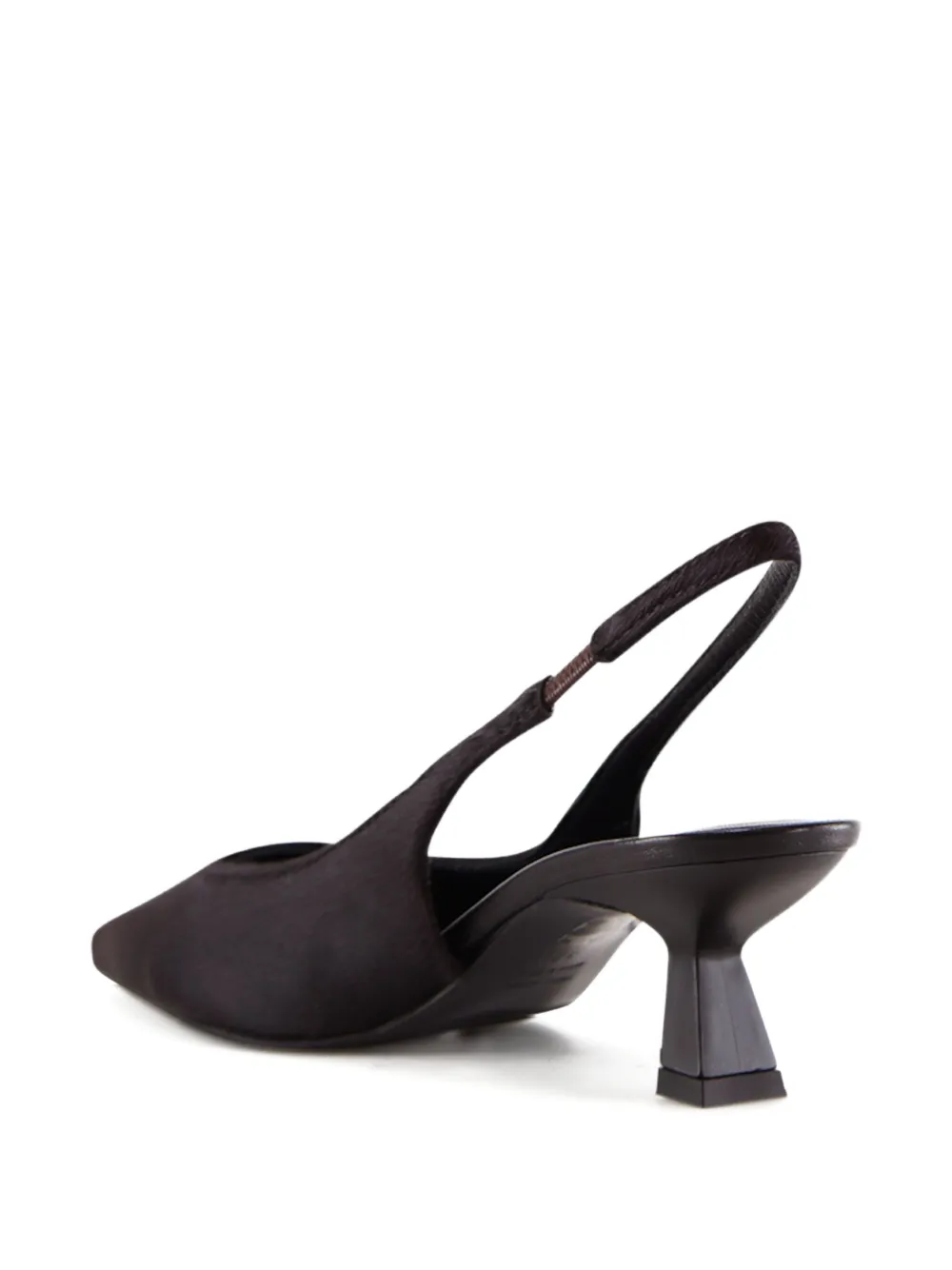 Notabene 50 mm Elisa pumps met kalfshaar Bruin