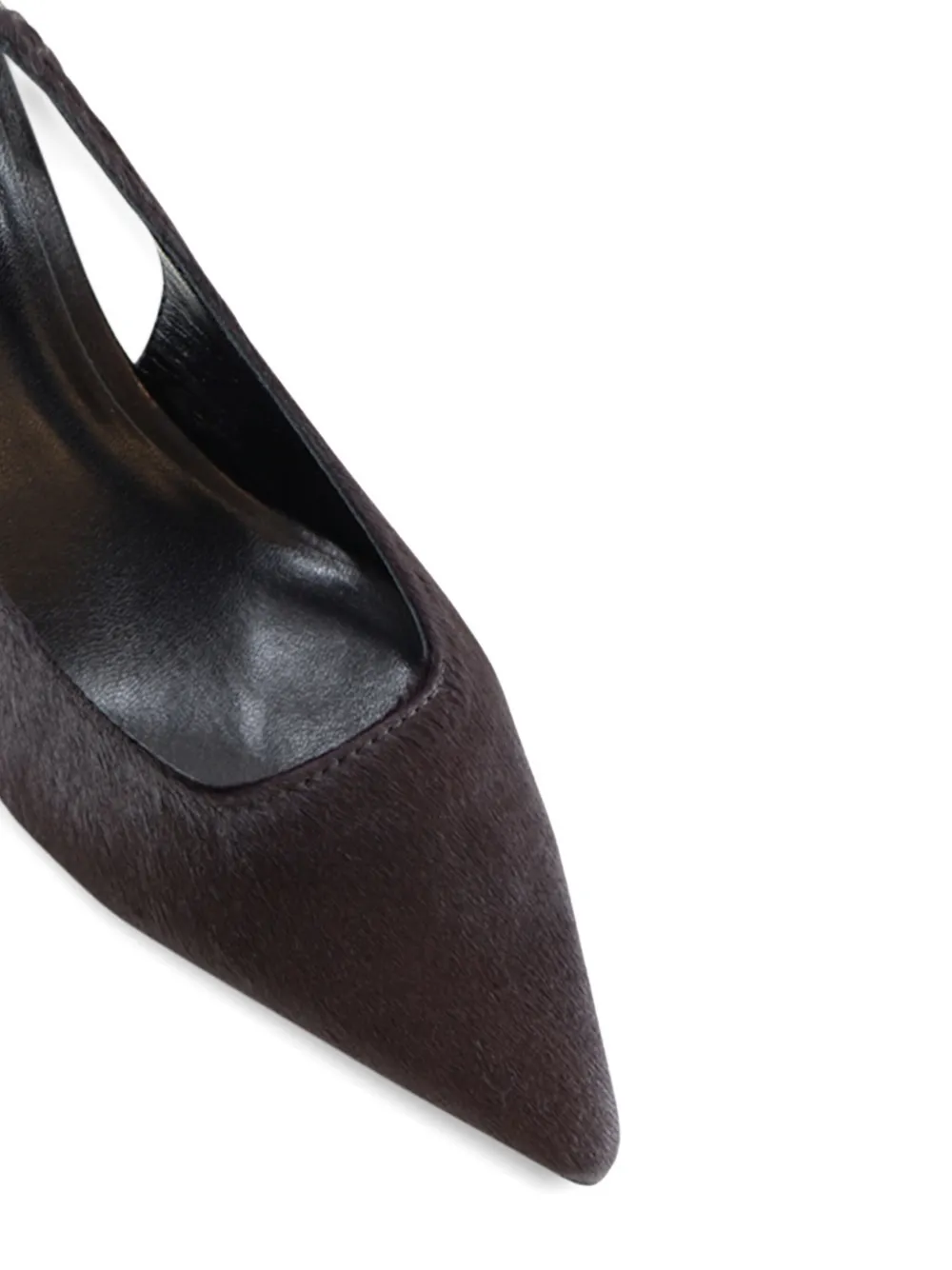 Notabene 50 mm Elisa pumps met kalfshaar Bruin