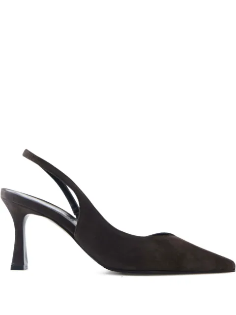 Notabene 70mm Emira pointed-toe suede pumps