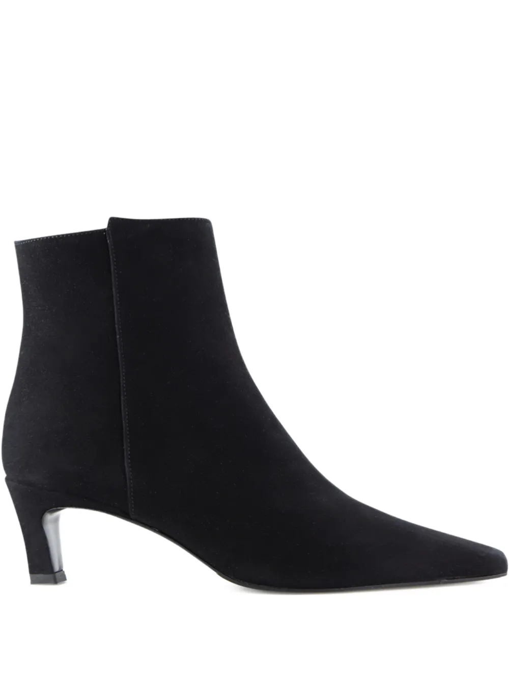 Notabene 50mm Fausta suede boots | Black | Image 1