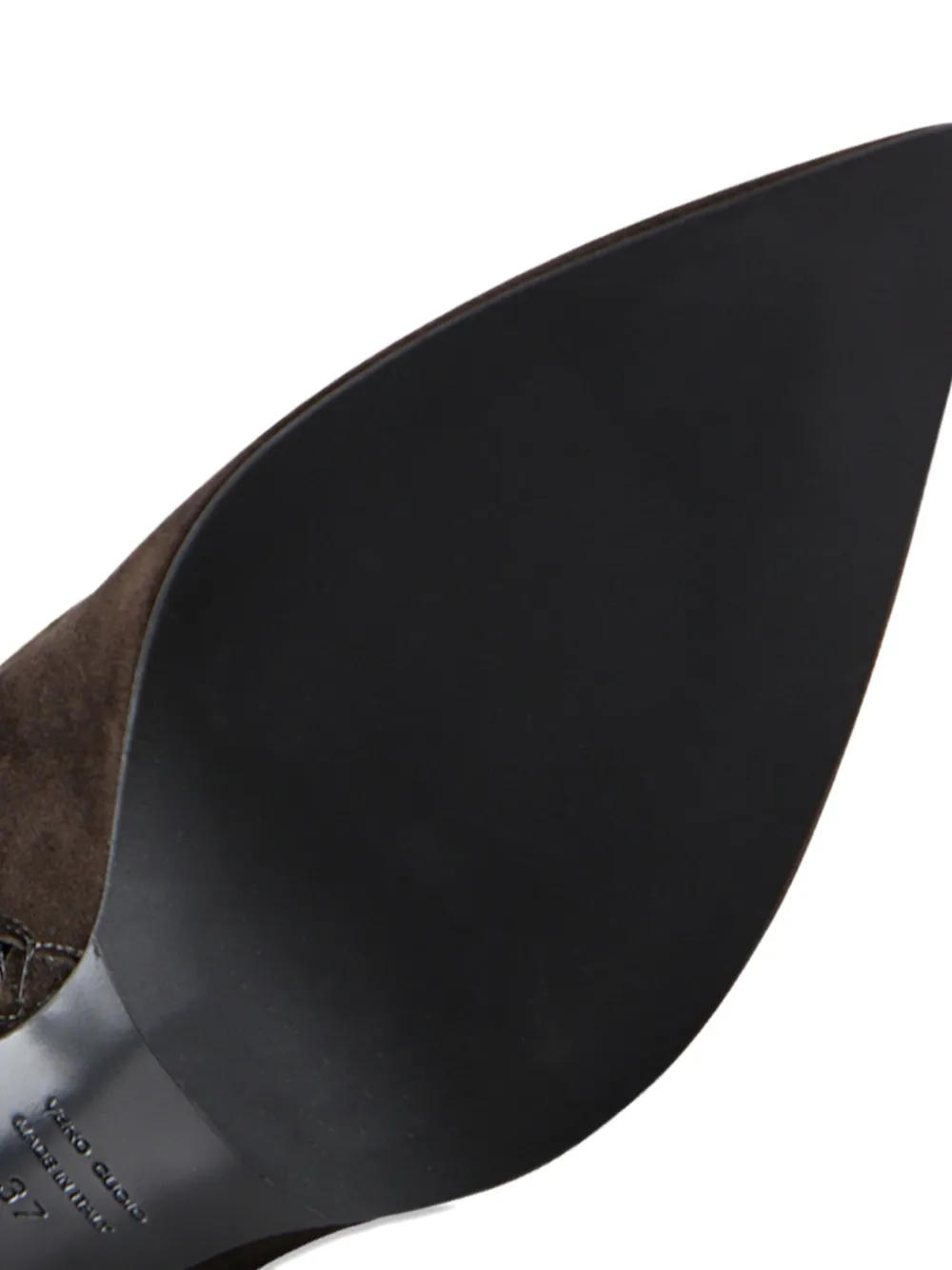 Notabene 75 mm Ran suède laarzen Bruin