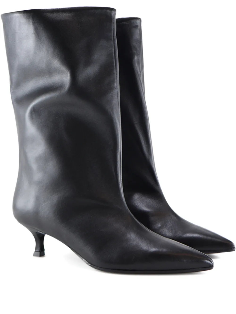 Notabene 40mm Greer Pointed-toe Boots In Black