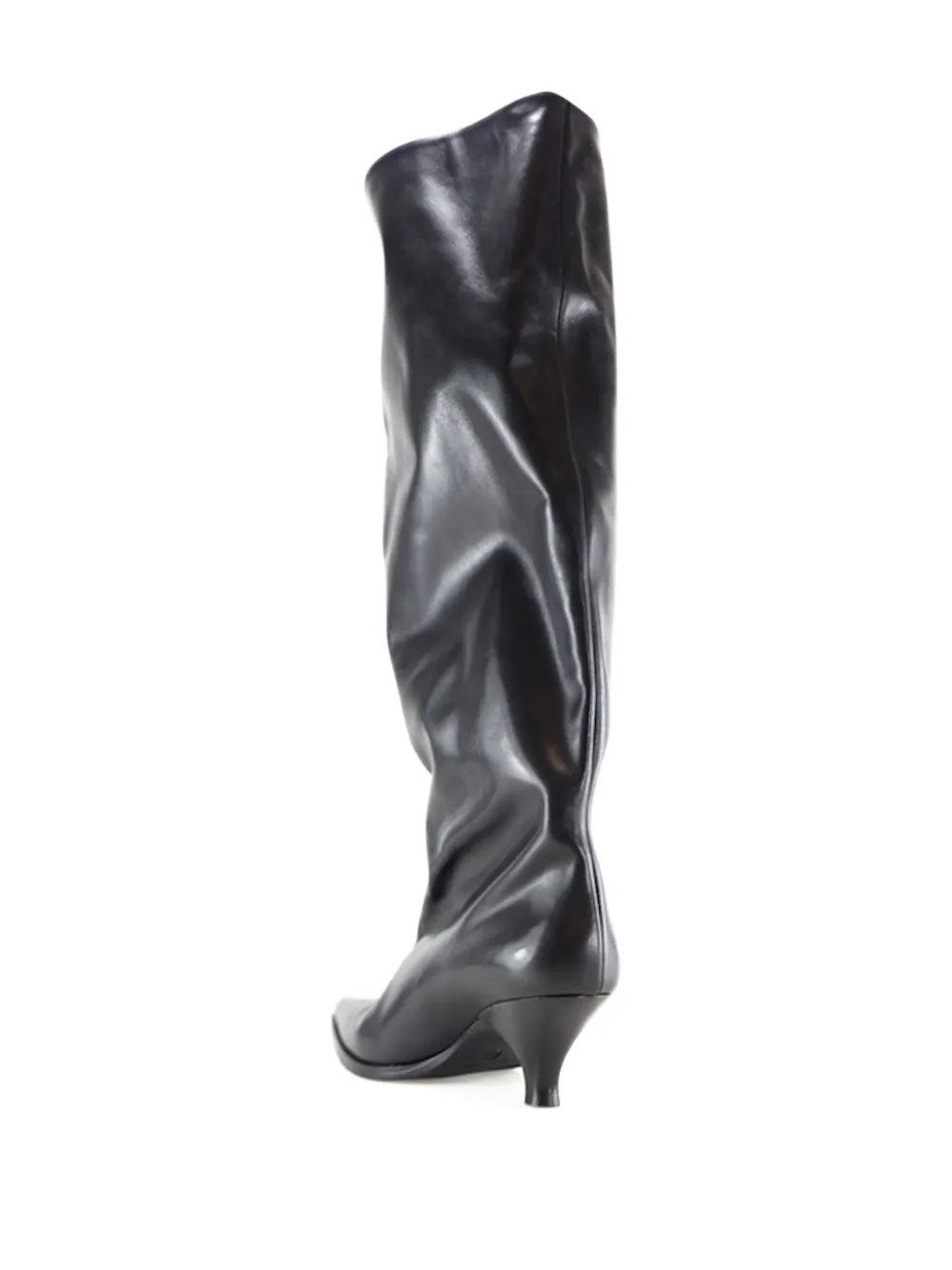 Notabene 60mm Yolanda Pointed Leather Boots In Multi