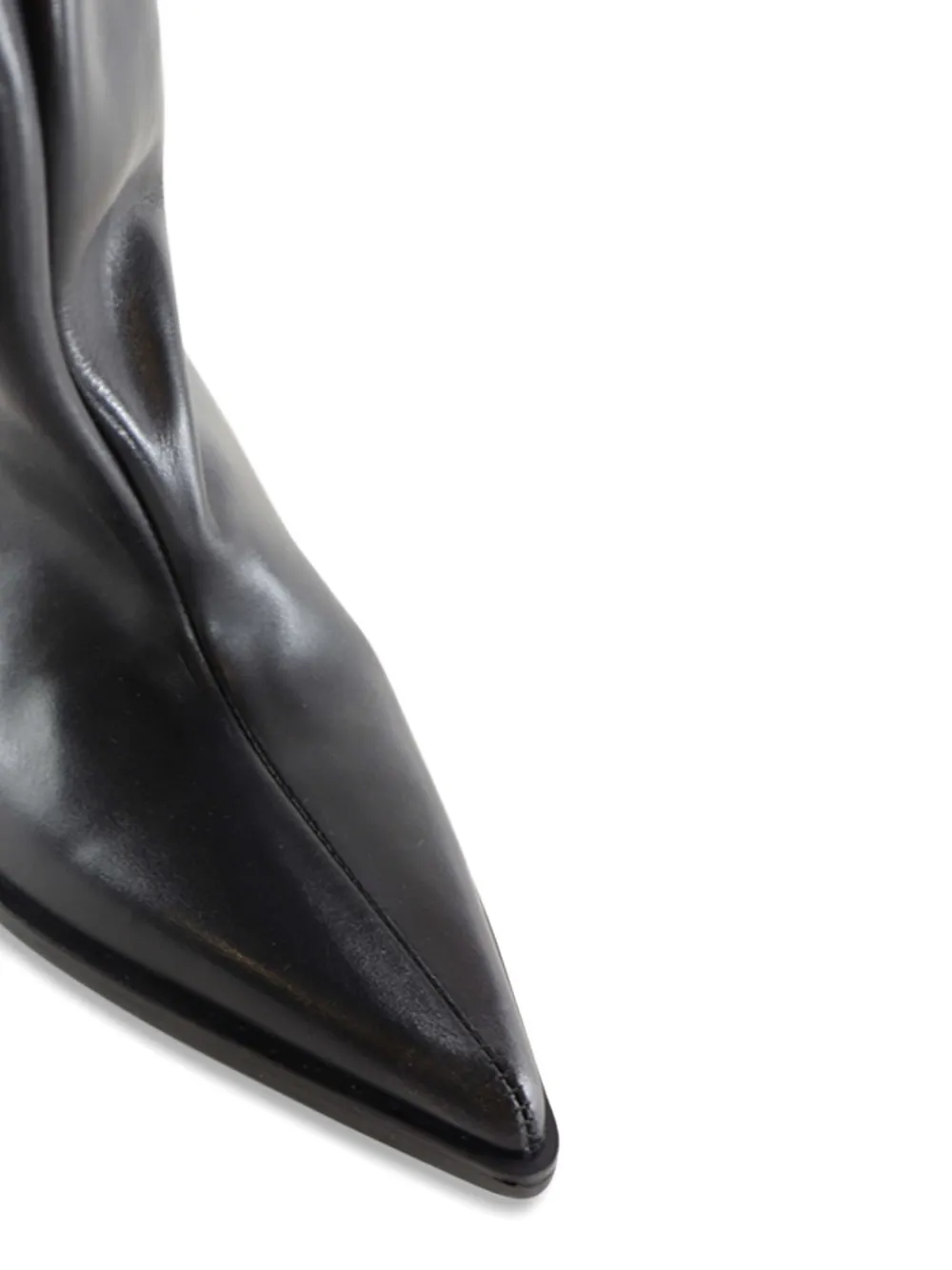 Notabene 60mm Yolanda Pointed Leather Boots In Multi