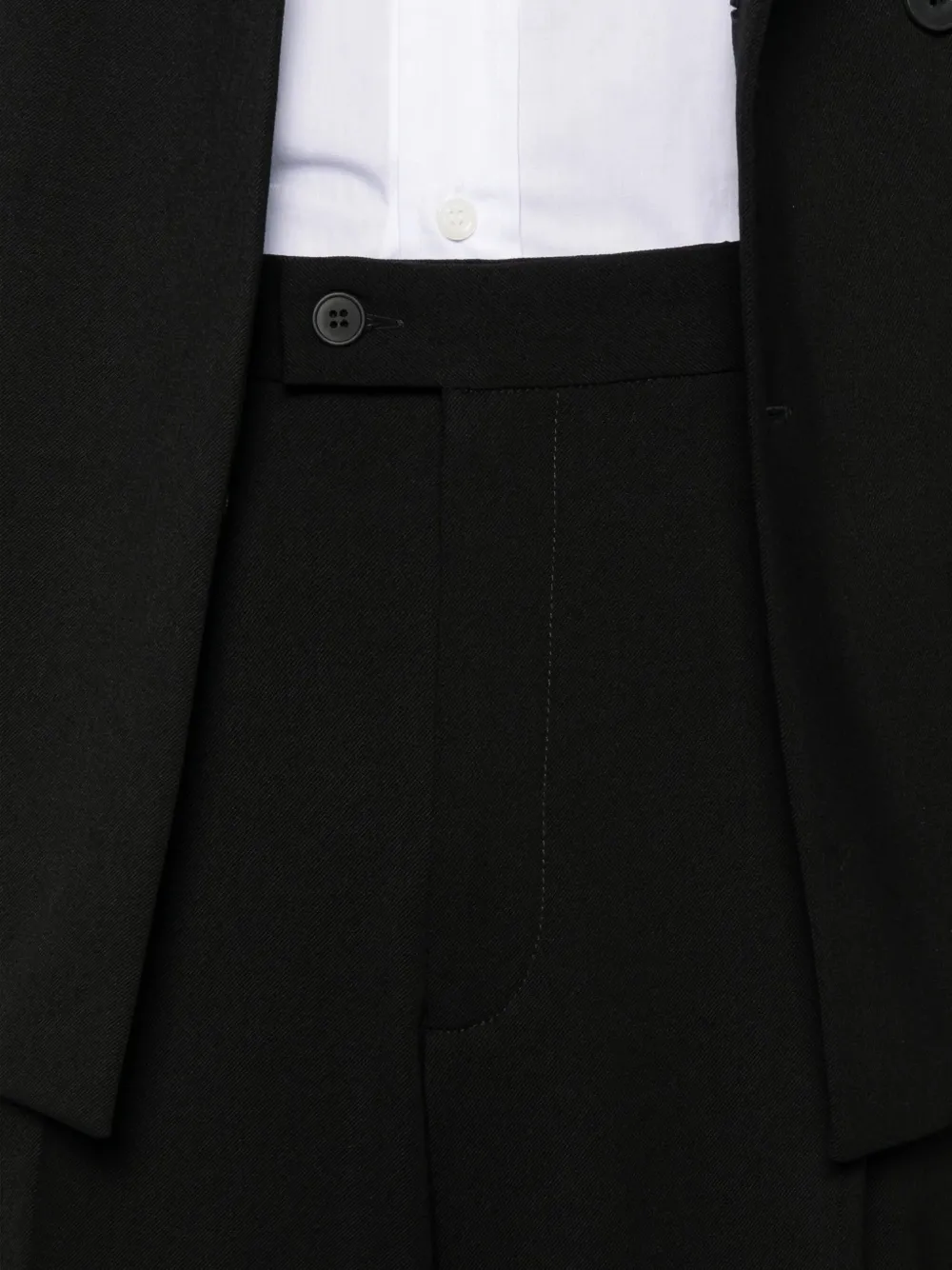 MEDEEA Broek met wijde pijpen Zwart
