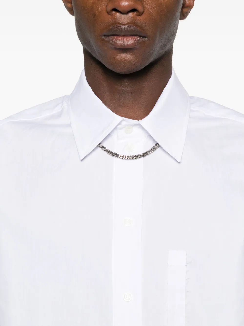 Medeea Deconstructed Pocket Shirt In Multi