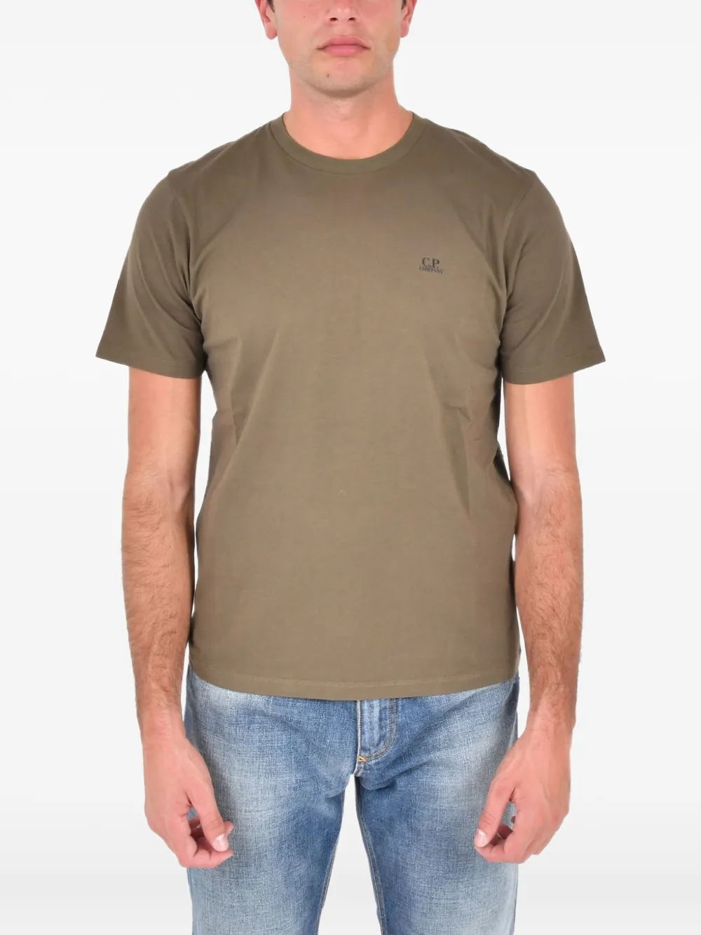 C.P. Company ロゴ グラフィック Tシャツ | グリーン | Image 1