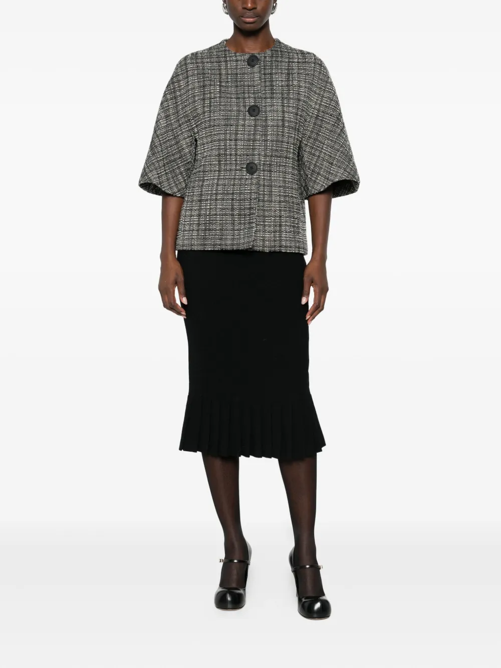 Christian Dior Pre-Owned 2010s tweed jacket | Image 2