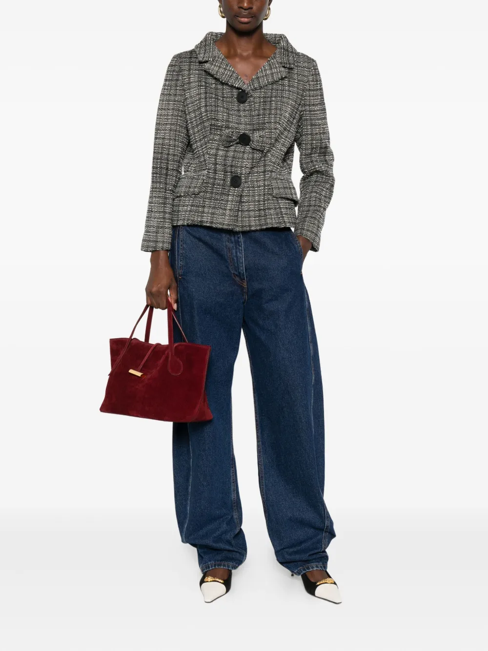 Christian Dior Pre-Owned 2010s tweed jacket | Image 2