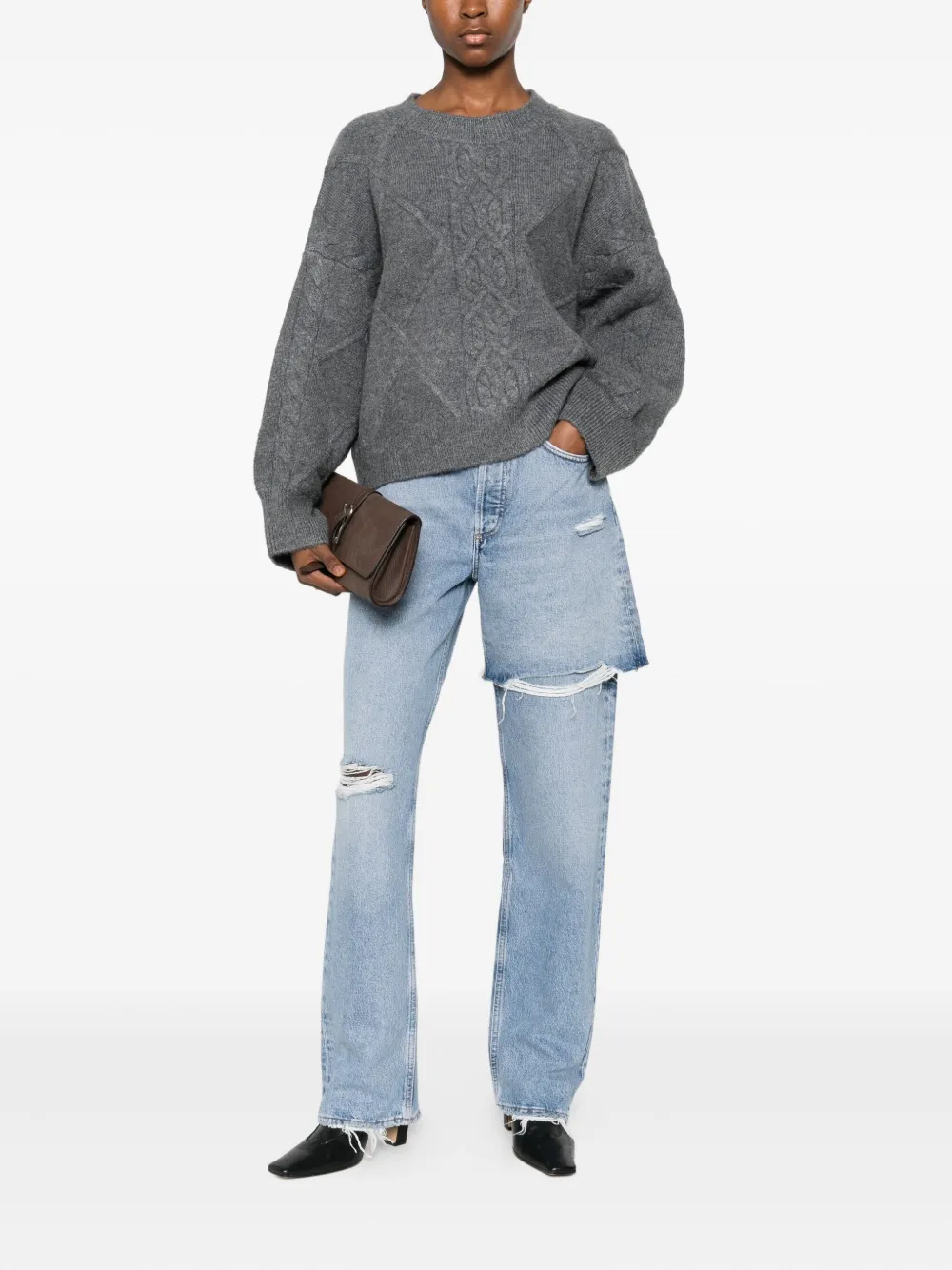 AGOLDE cotton jeans - Blauw