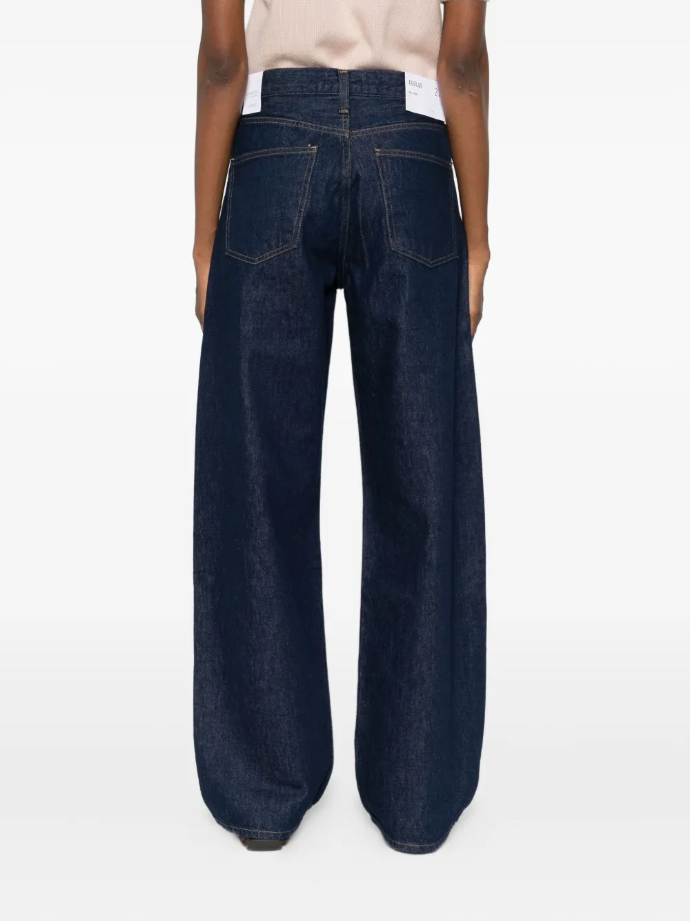 AGOLDE Katoenen jeans Blauw