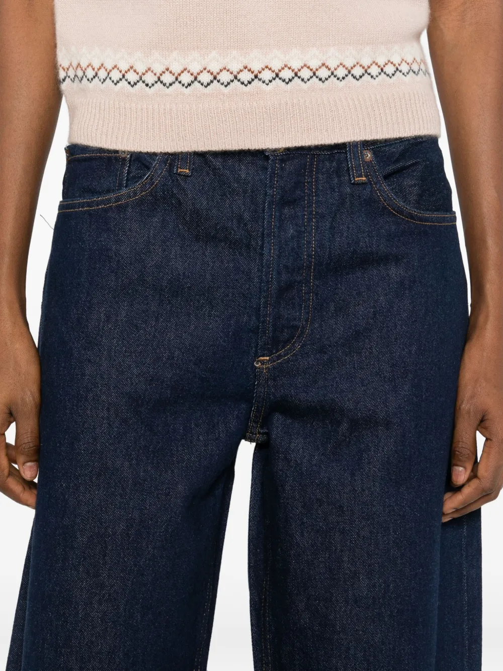 AGOLDE Katoenen jeans Blauw
